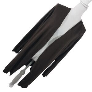 NWT! WORTHINGTON! ESPRESSO BROWN RIBBED KNIT DUSTER CARDIGAN SWEATER! SZ XL